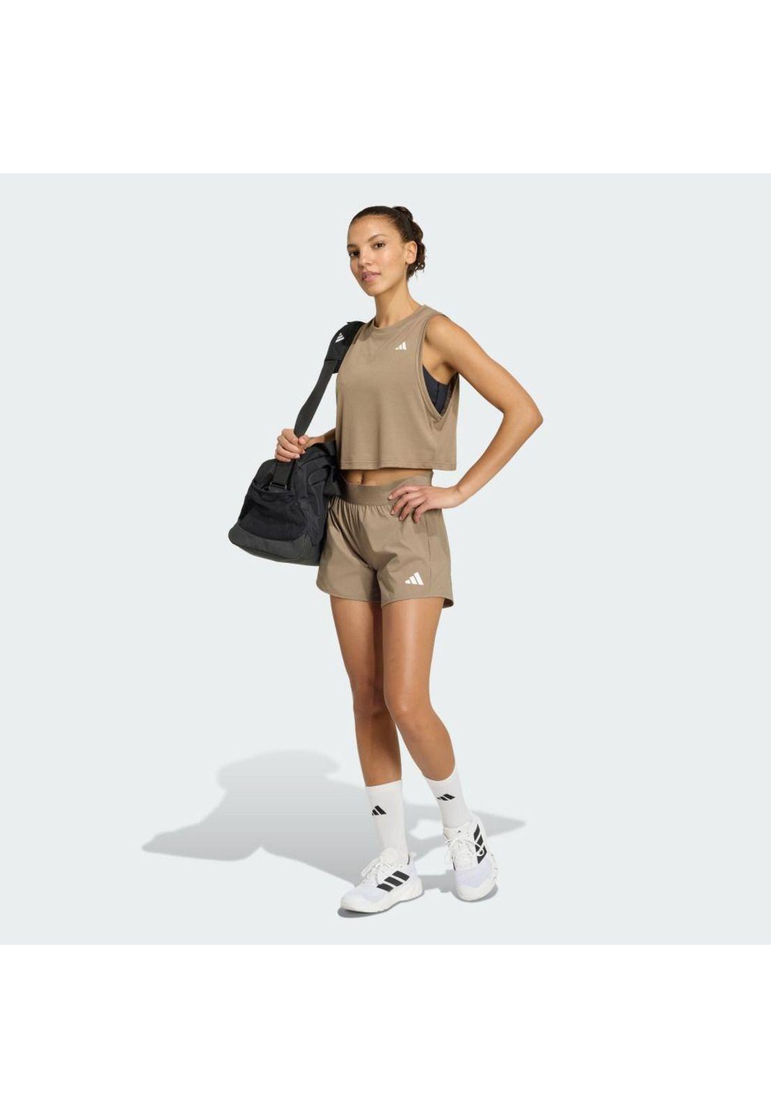 Polera adidas Mujer sin mangas para entrenar Essentials Boxy-6