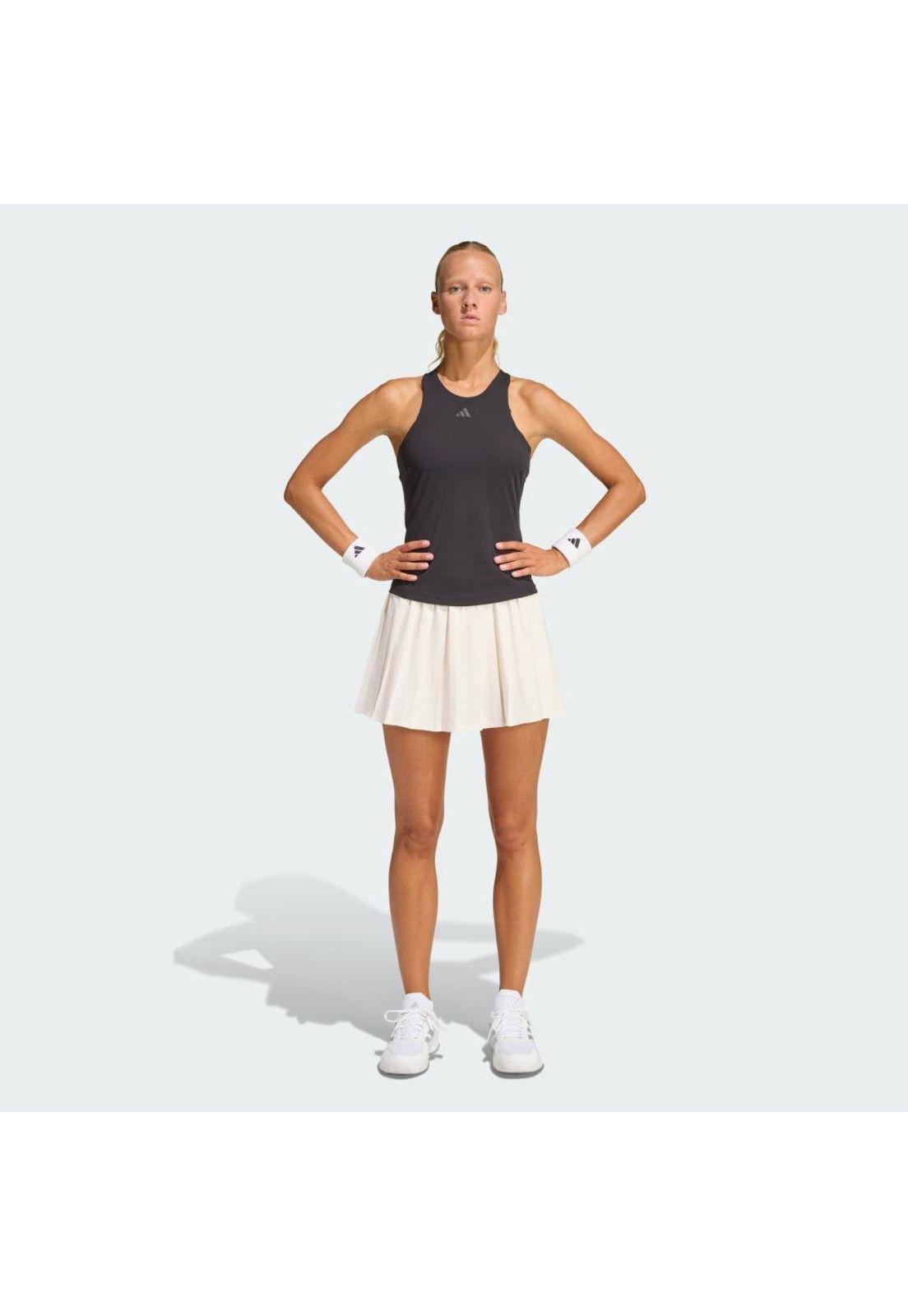 Polera adidas Mujer sin Mangas Tennis Climacool Espalda en Y-6