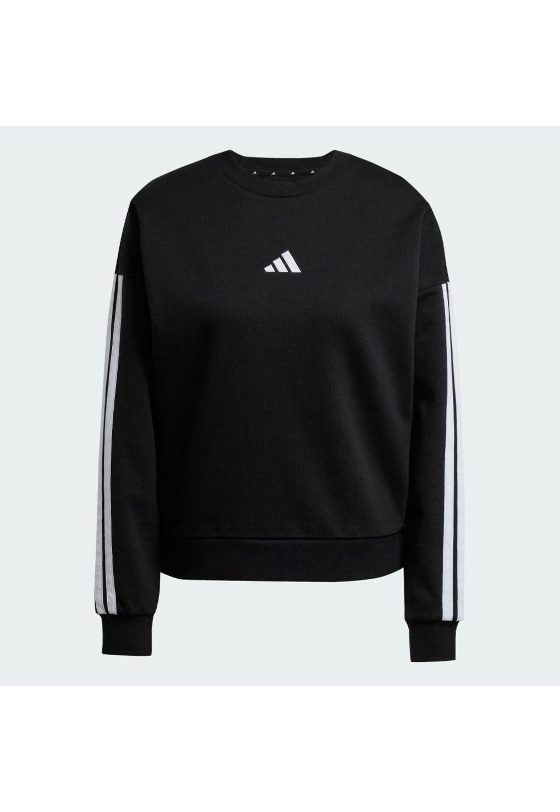 Polerón adidas Mujer Essentials de Tela fleece 3 Tiras-1