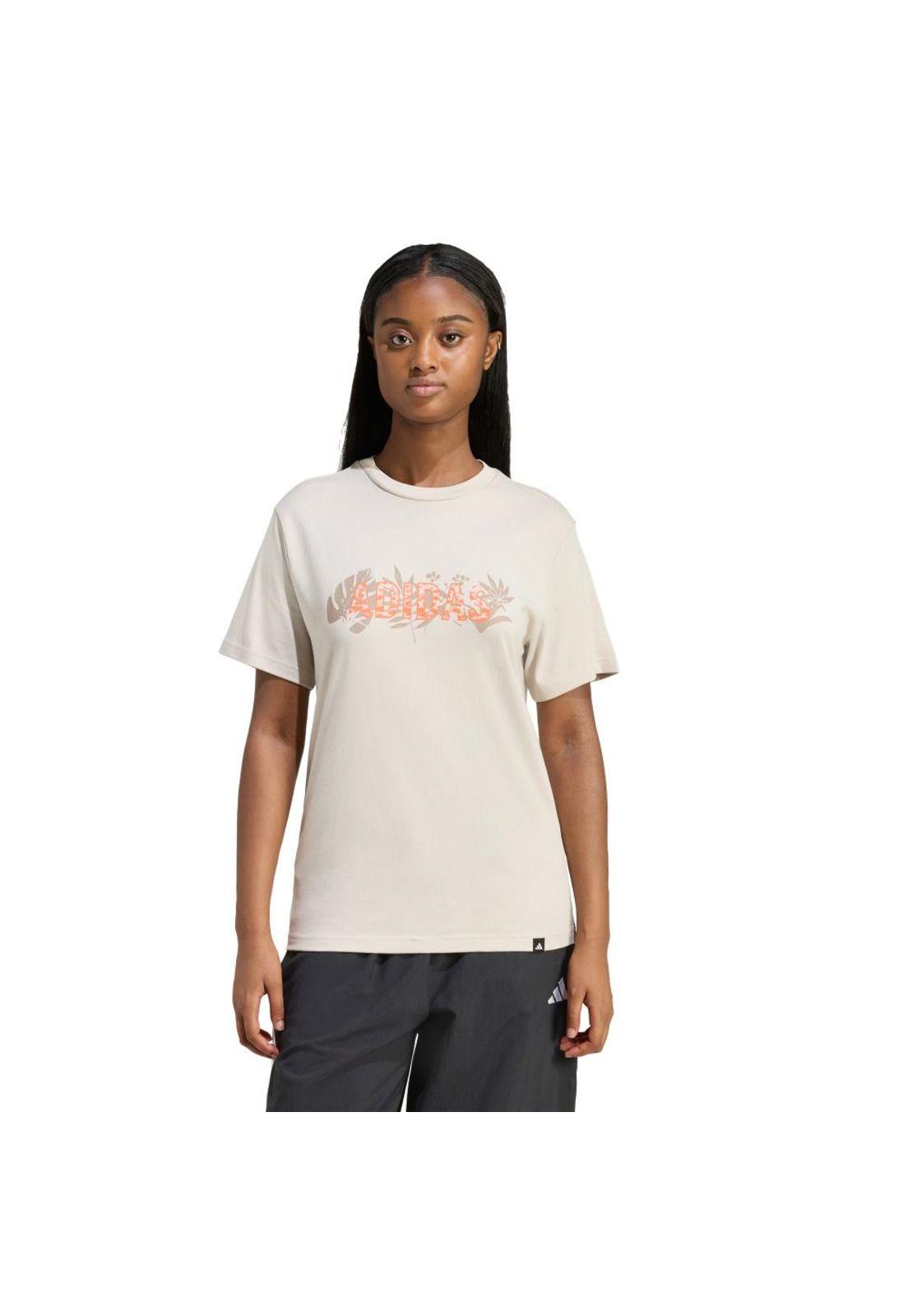 Polera adidas Mujer GRAPHIC ANIMAL-0