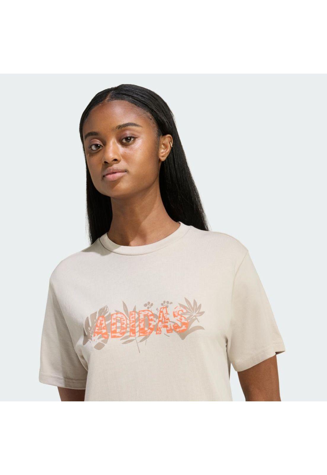 Polera adidas Mujer GRAPHIC ANIMAL-4