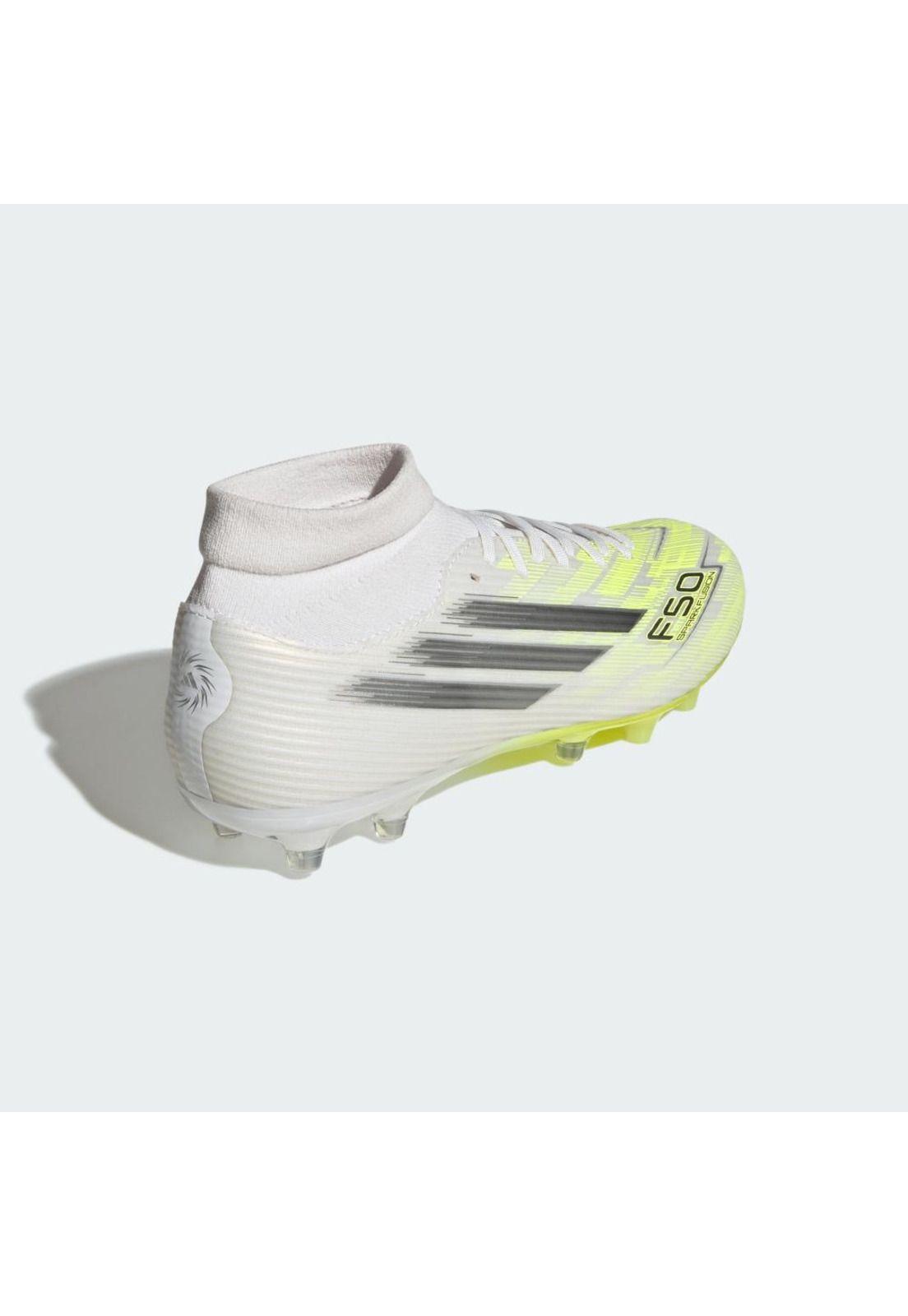 Botines adidas Mujer F50 Sparkfusion League Artif Blanco-5