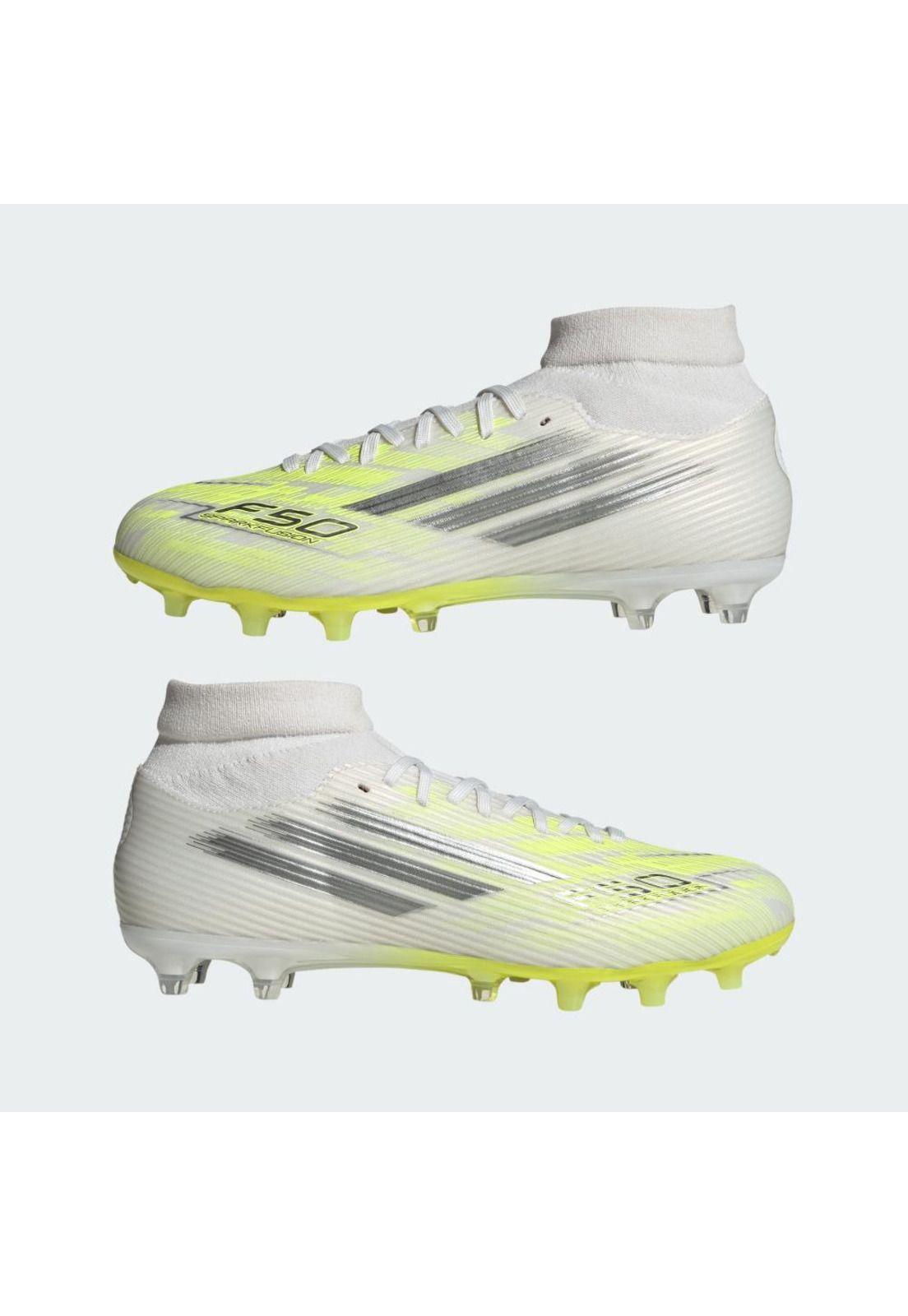 Botines adidas Mujer F50 Sparkfusion League Artif Blanco-6