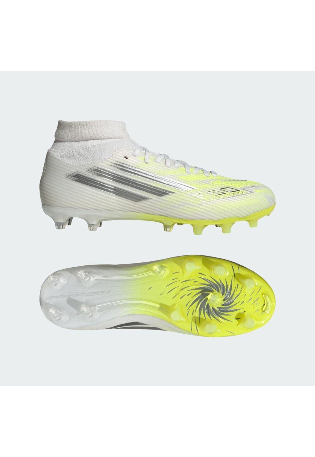 Botines adidas Mujer F50 Sparkfusion League Artif Blanco-8