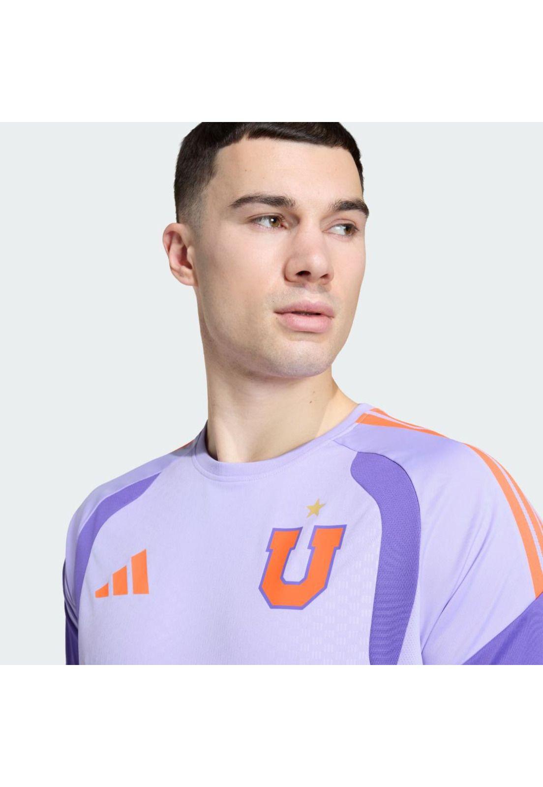 Camiseta de equipo adidas entrenamiento Universidad Chile-4