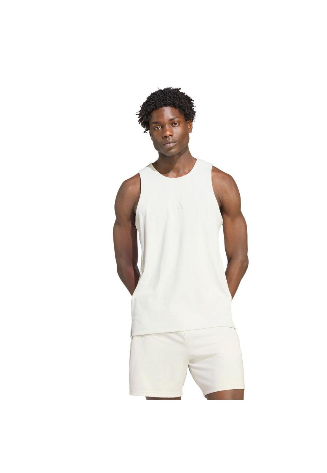 Polera adidas Hombre Puremotion sin Mangas Acanalada-0