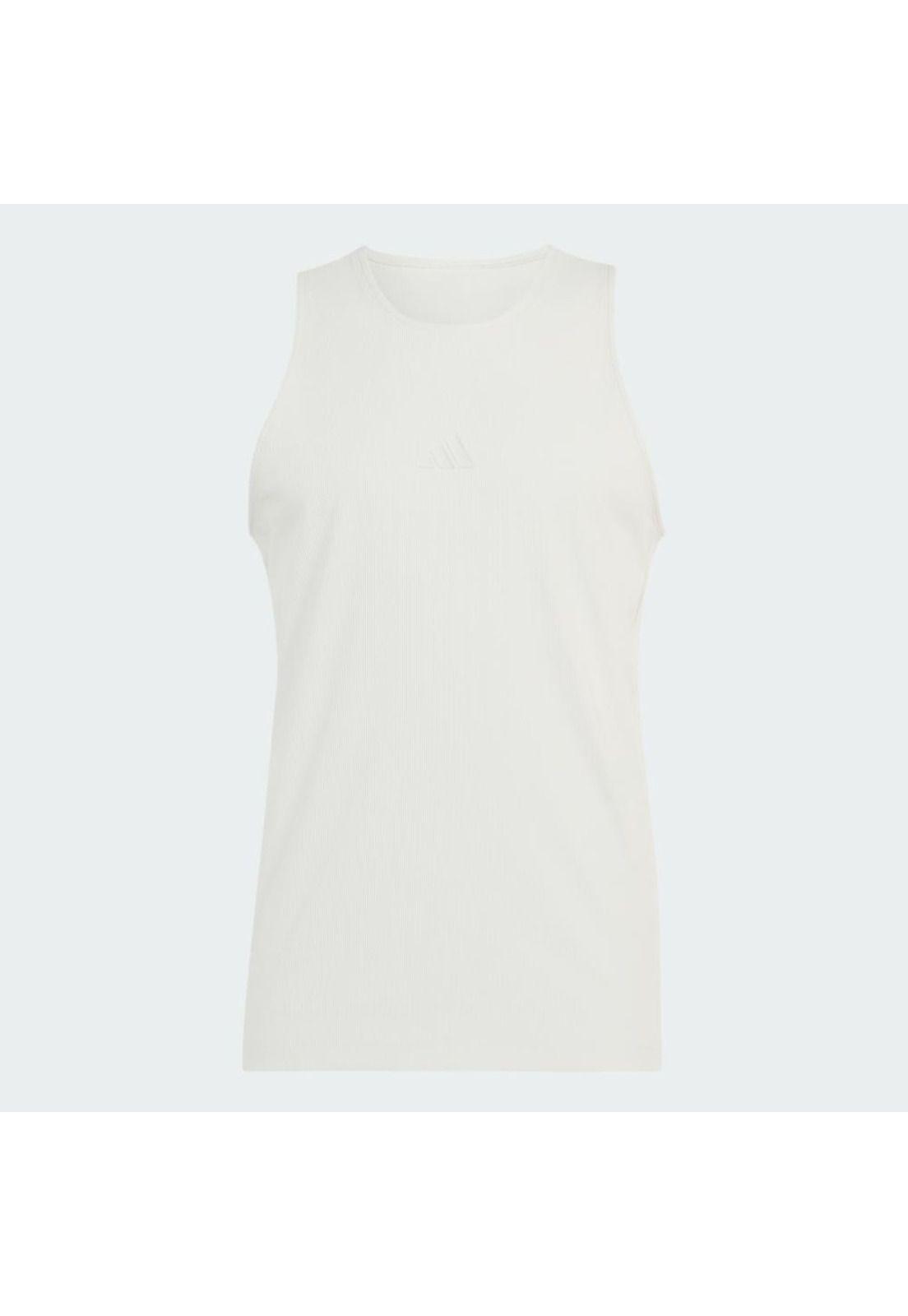 Polera adidas Hombre Puremotion sin Mangas Acanalada-1