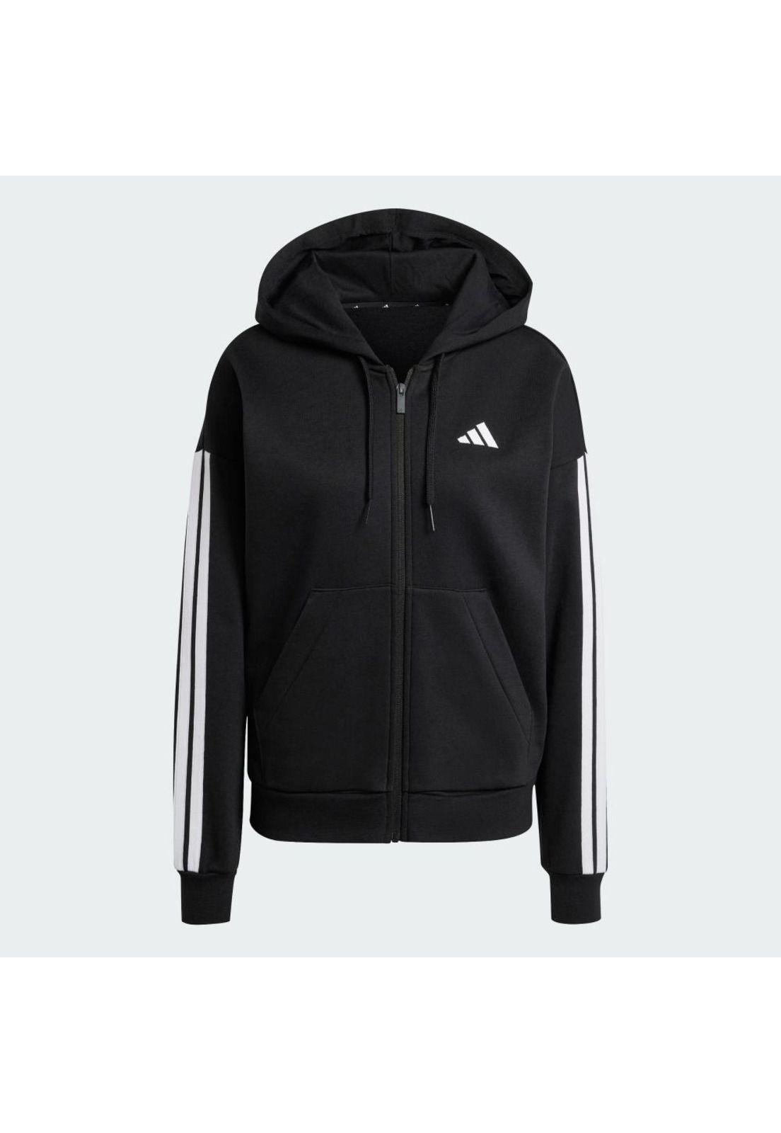 Polerón adidas con Capucha Essentials Fleece 3 Tiras y-1