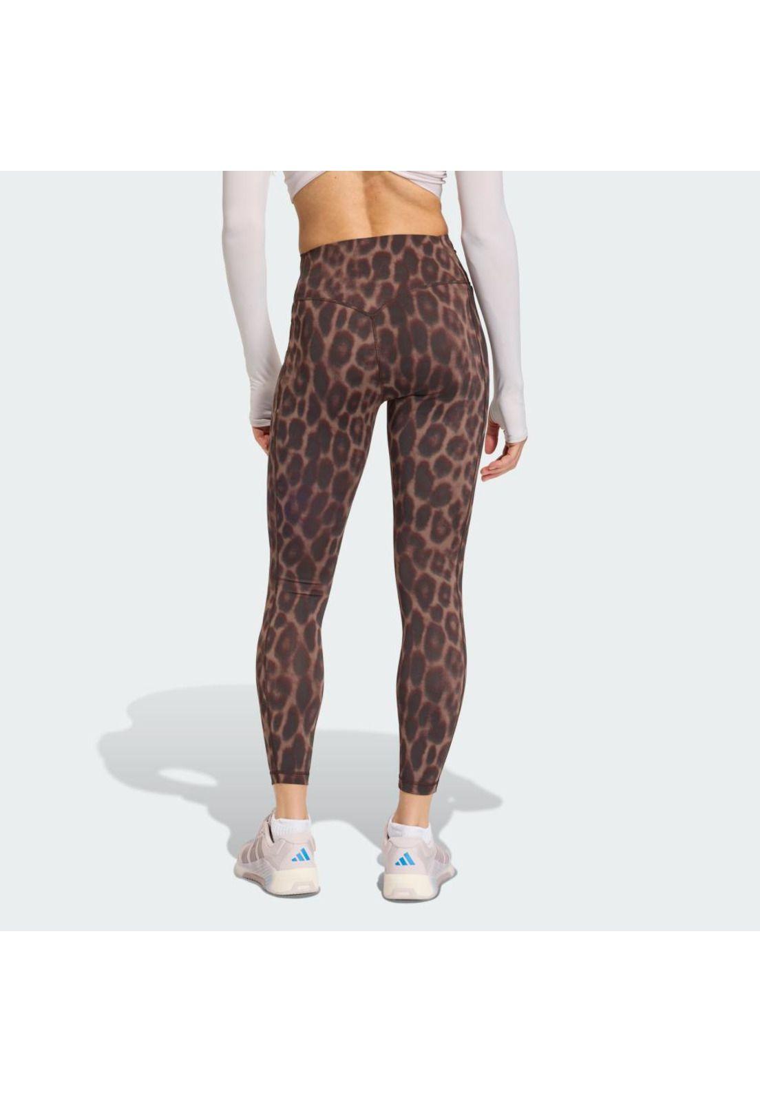 Calza adidas Mujer Optimé Leopard 7/8-2