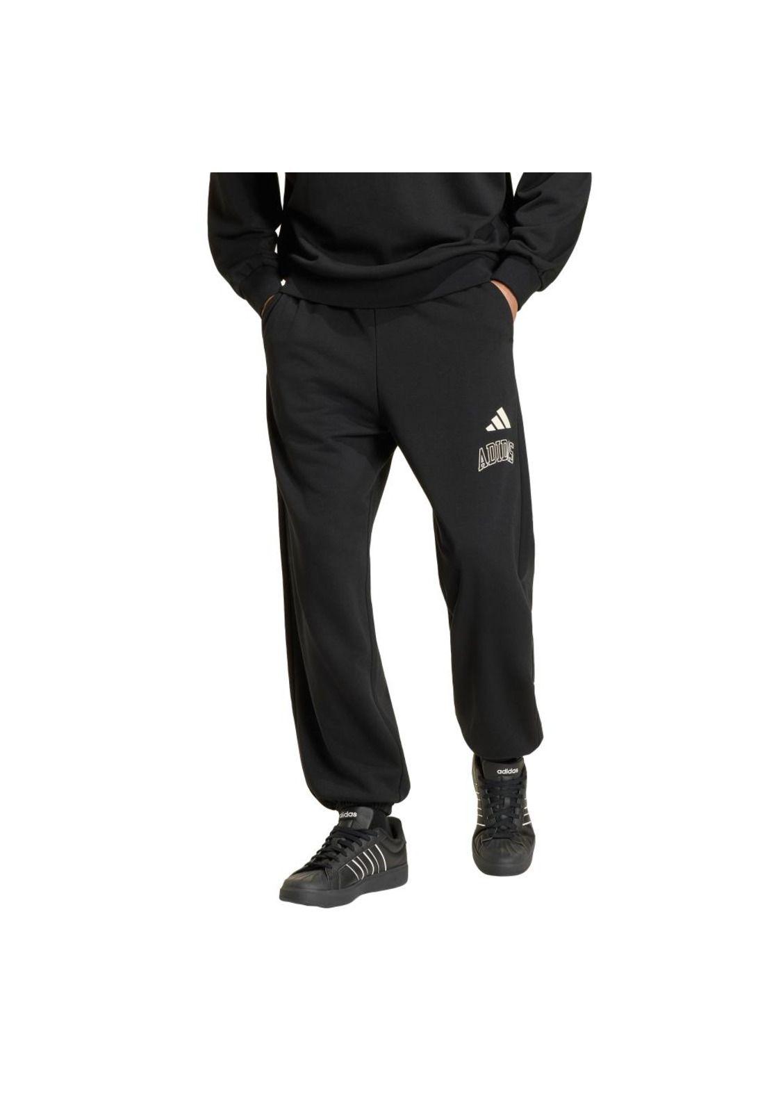Pantalón adidas con Puños Seasonal Essentials Collegiate-0