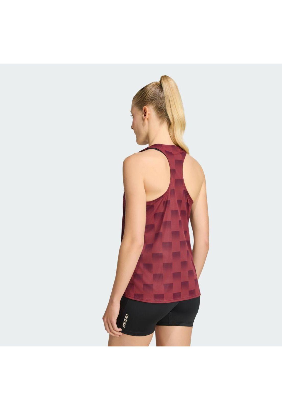 Polera adidas Mujer sin Mangas de Running adizero NYC-2