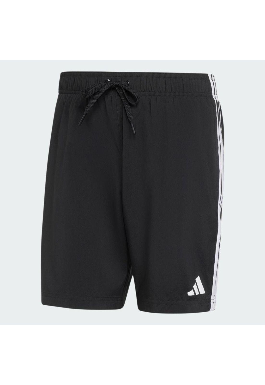 Traje de baño adidas Hombre Shorts Natación 3 Tiras 8"-1