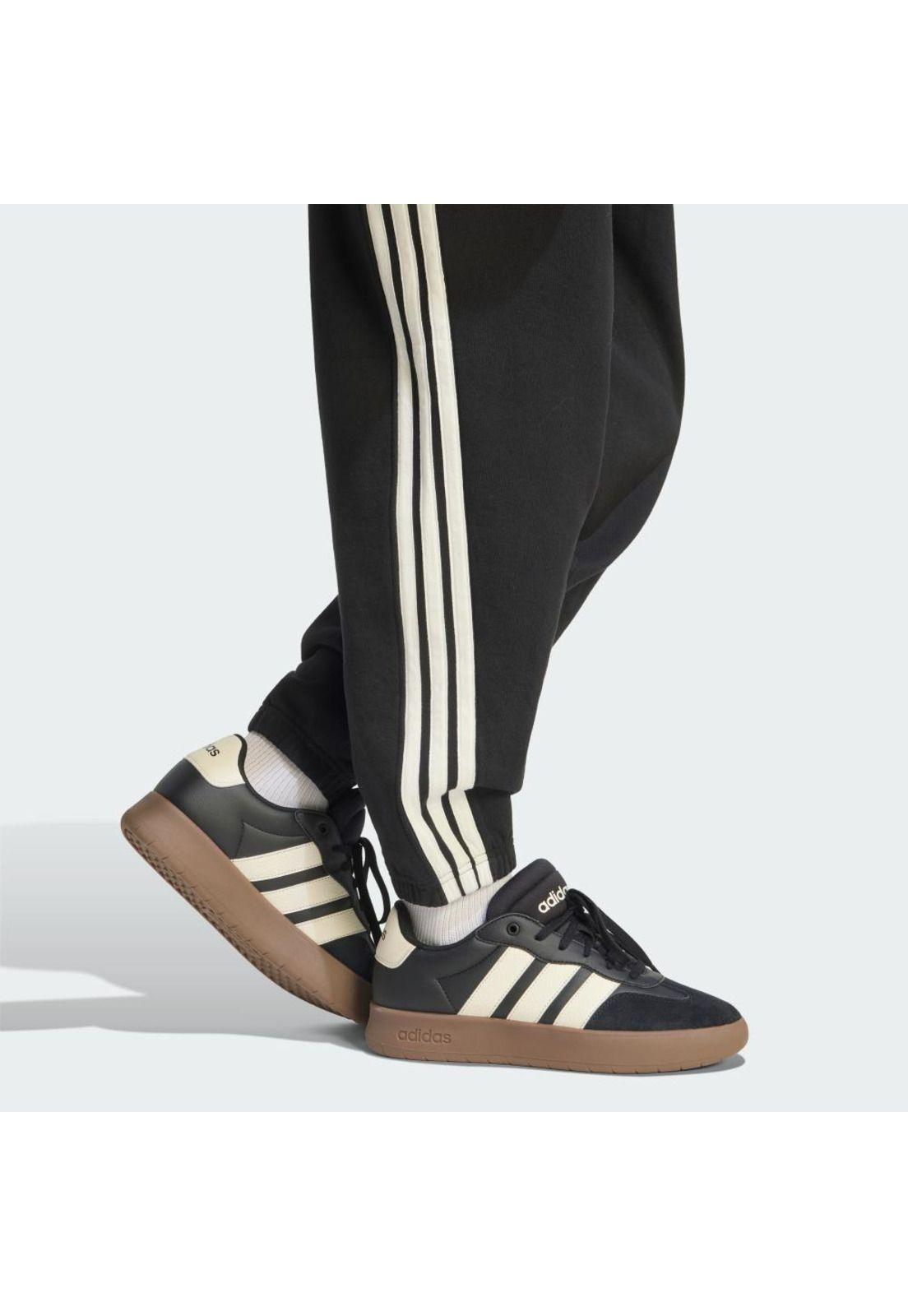 Pantalón adidas Hombre con Puño Clásico KIT 3 Tiras-5