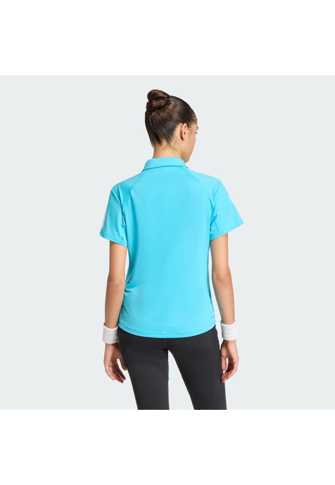 Polera adidas Mujer Polo Club de Tenis Climacol 3 Tiras-2