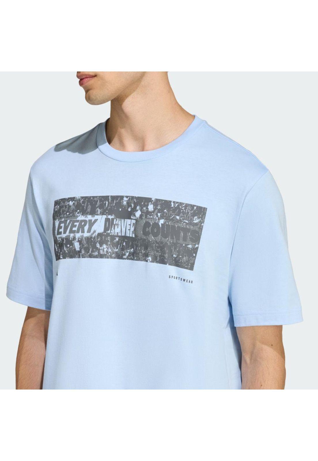 Polera adidas Hombre GRAPHIC STADIUM FANS-5