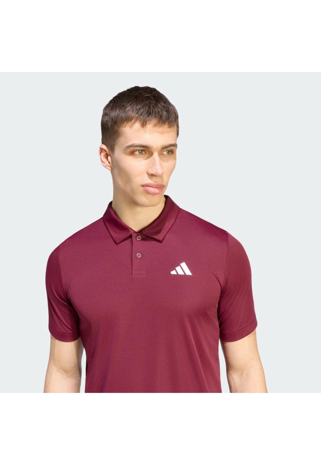 Polera adidas Hombre Con Cuello Club Tenis-4