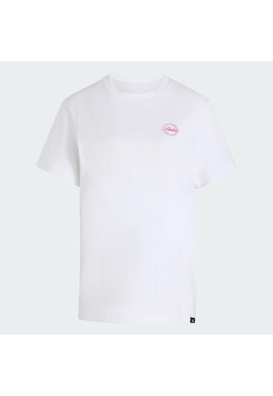 Polera adidas Mujer Holgada Estampada Travel-1
