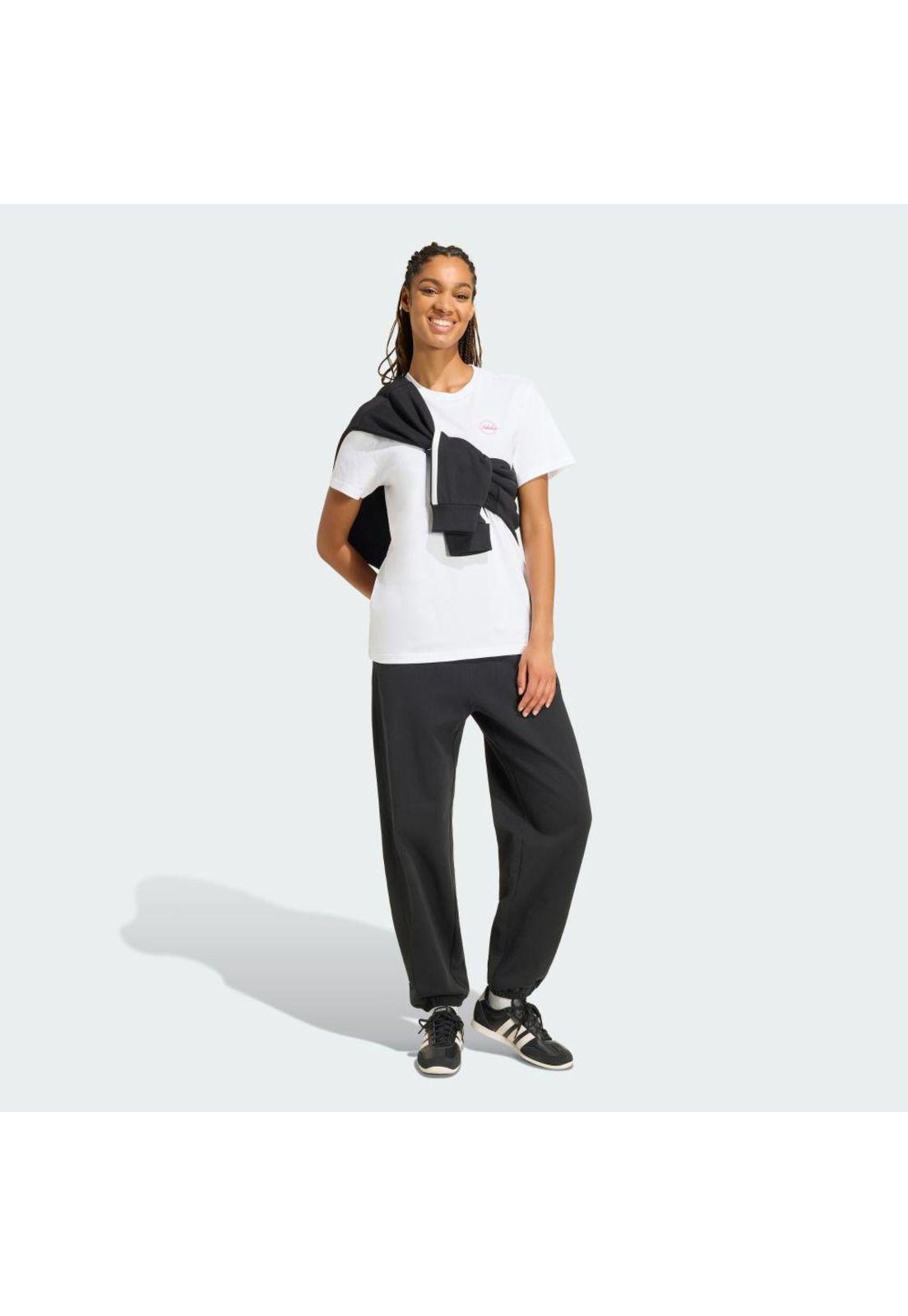 Polera adidas Mujer Holgada Estampada Travel-3