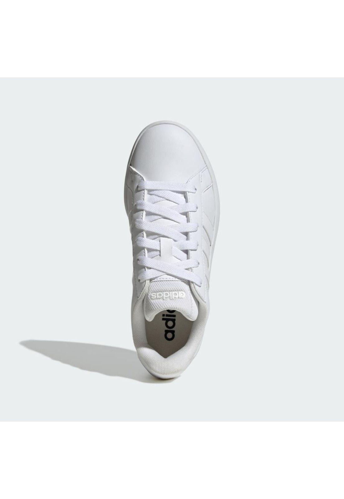 Zapatillas adidas Niños Grand Court 3.0 Blanco-2