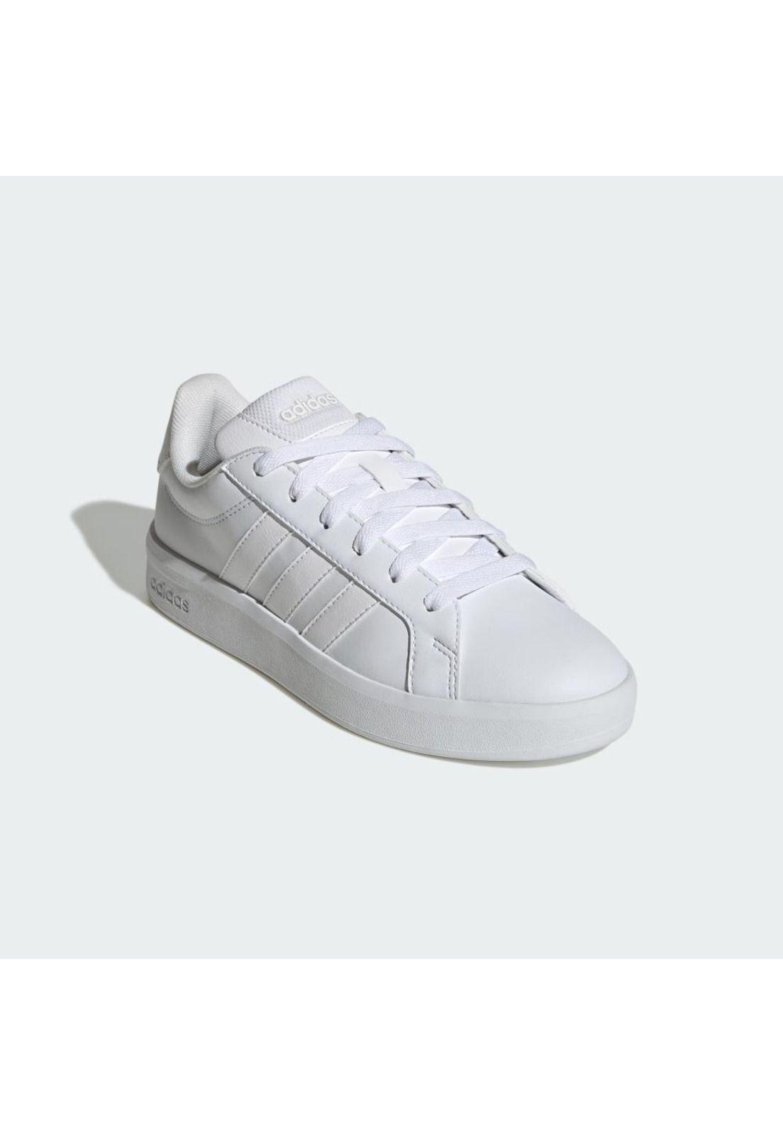 Zapatillas adidas Niños Grand Court 3.0 Blanco-4