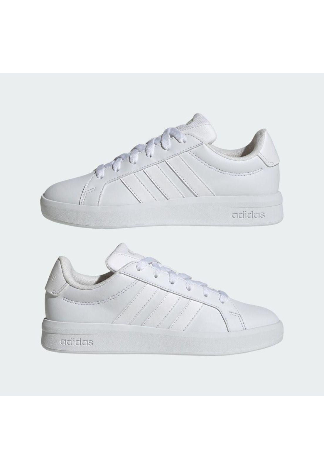 Zapatillas adidas Niños Grand Court 3.0 Blanco-6