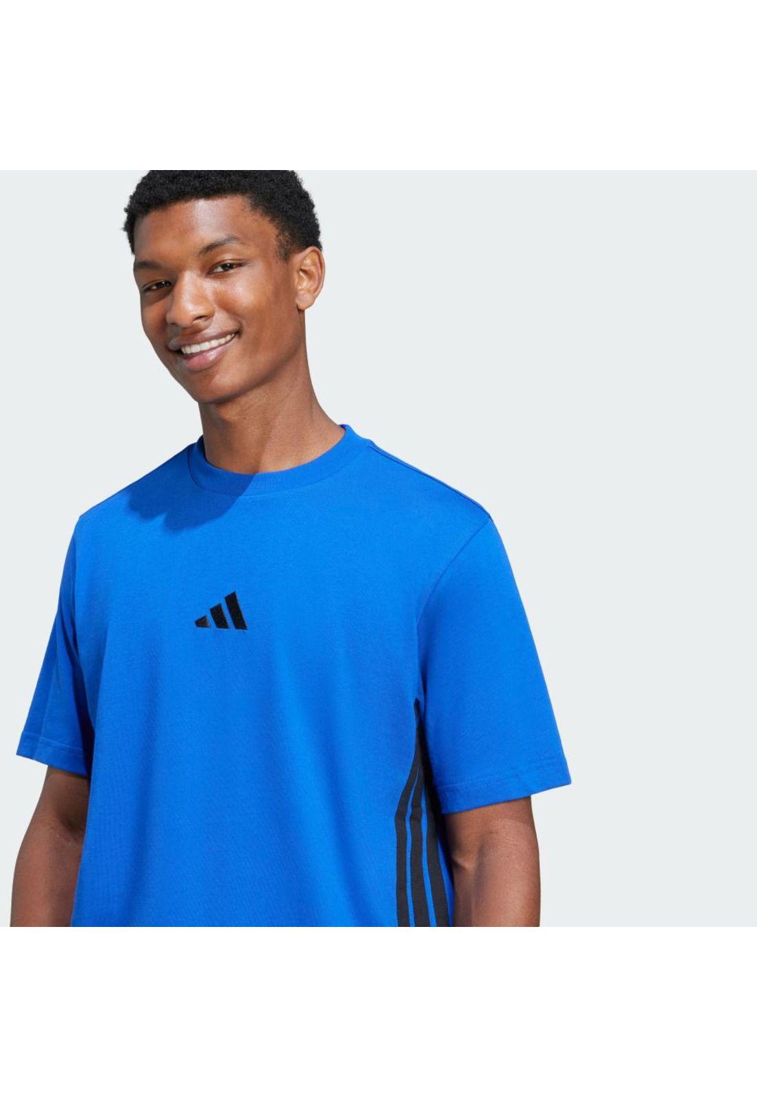 Polera adidas Hombre Essentials 3 Tiras Tejido Jersey-5
