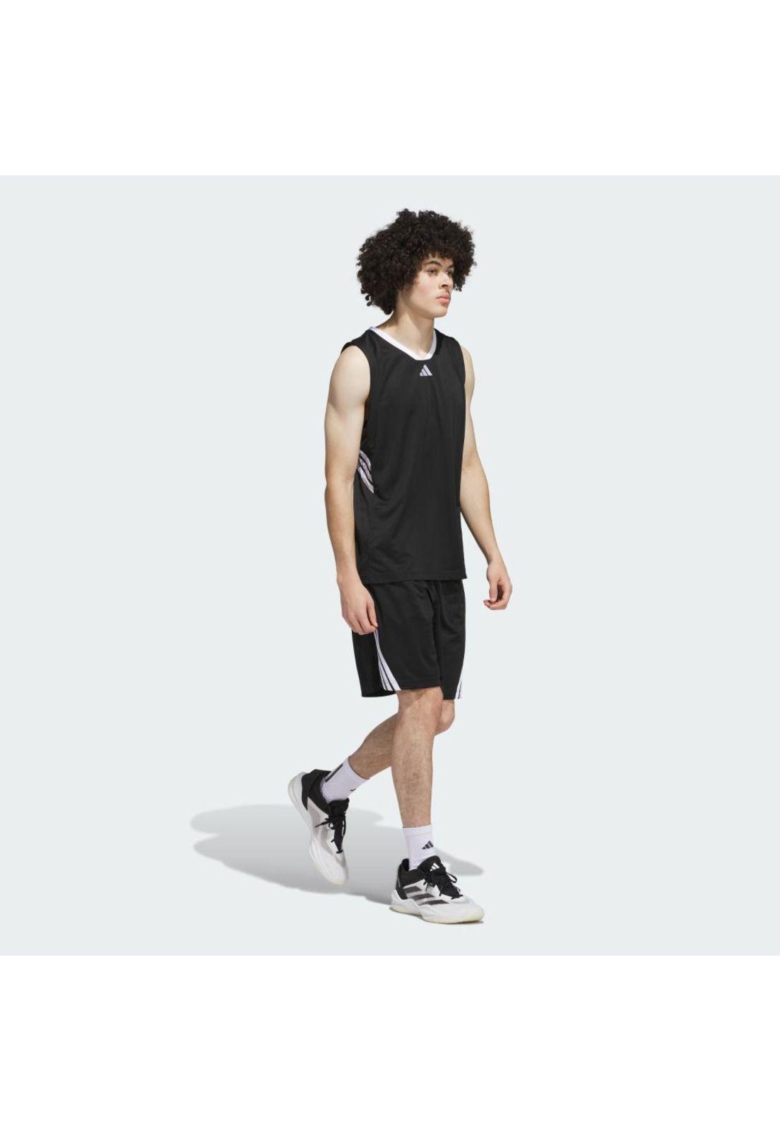 Polera adidas Hombre sin mangas Basketball Legends-3