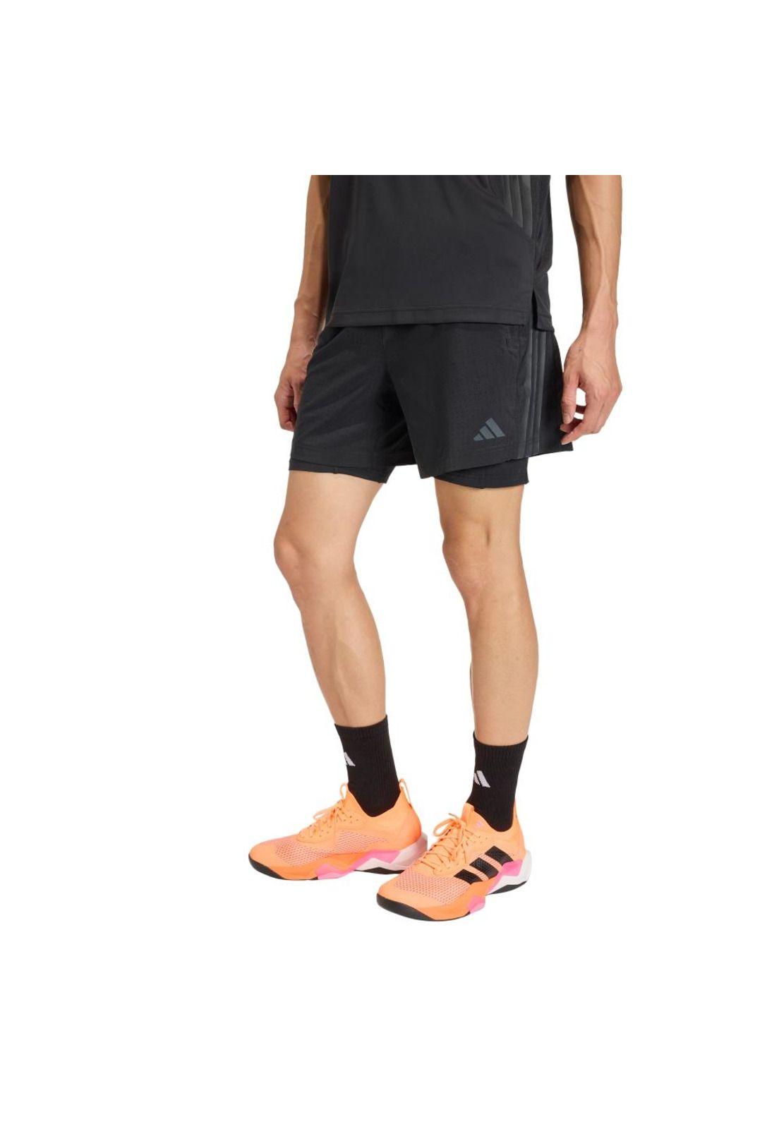 Short adidas Hombre TECH ESSENTIALS WORKOUT 2 EN 1-0