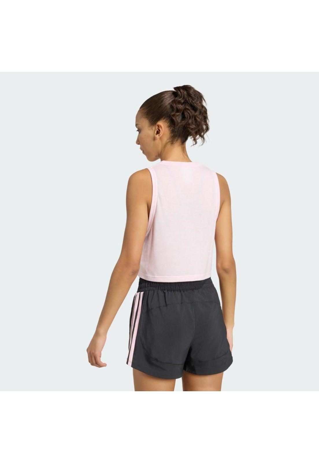Polera adidas Mujer sin mangas para entrenar Essentials Boxy-2