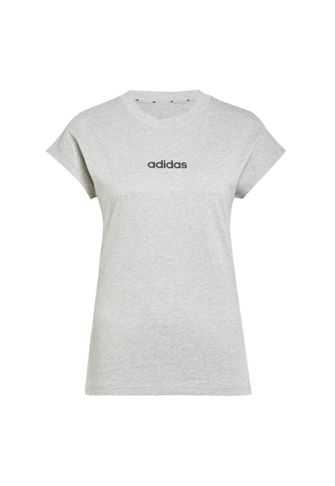 Polera adidas Mujer Sudadera Essentials Linear de Algodón-0