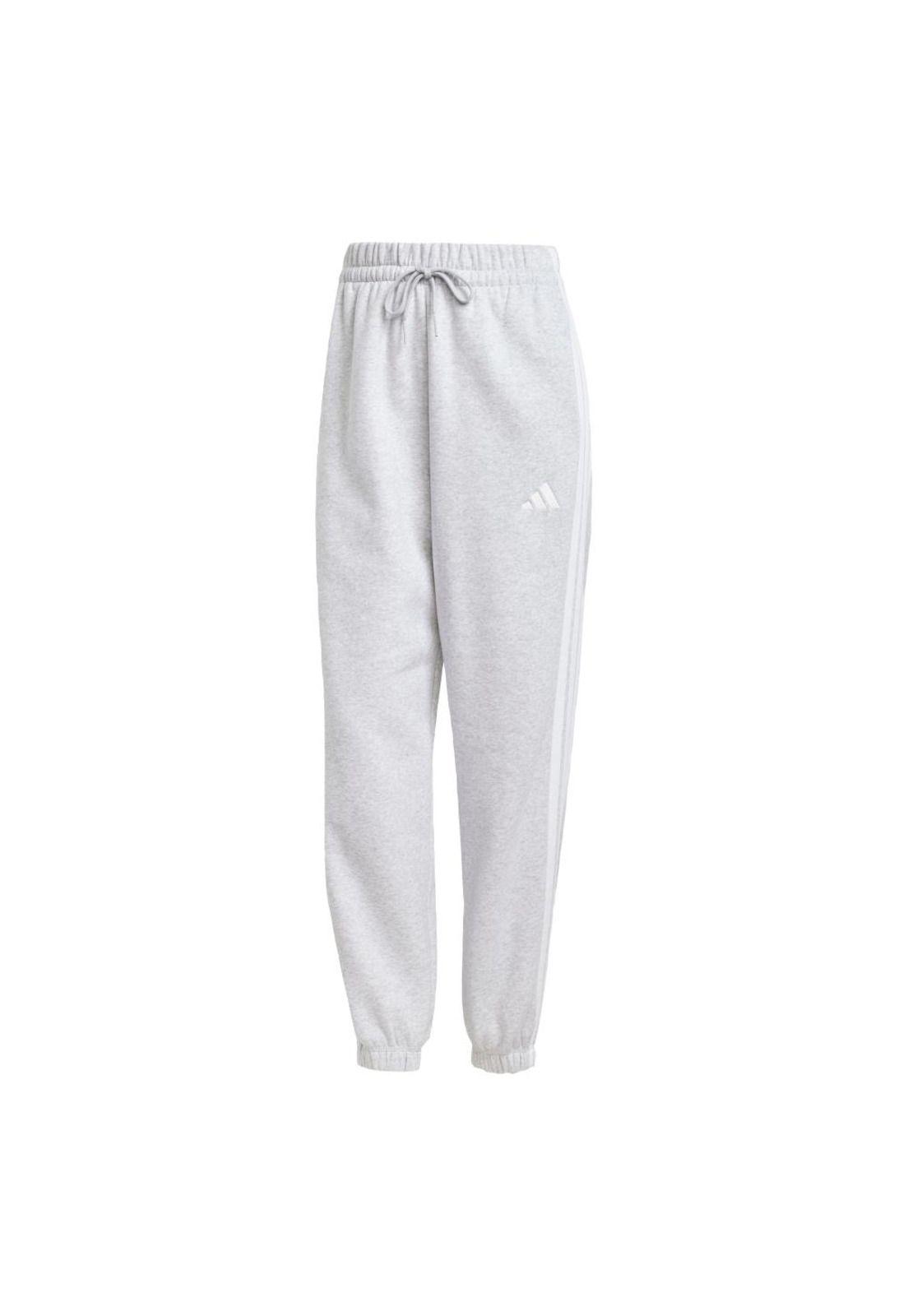 Pantalón adidas Essentials Fleece 3 Tiras Corte Holgado-0