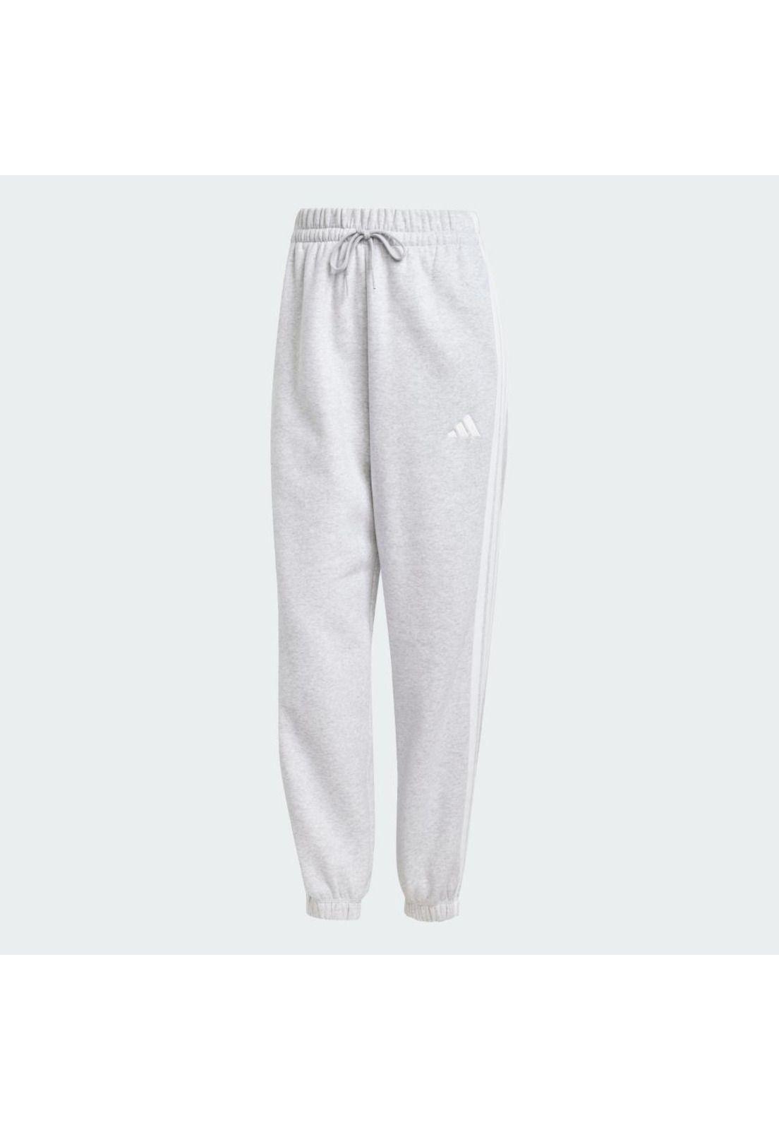 Pantalón adidas Essentials Fleece 3 Tiras Corte Holgado-1