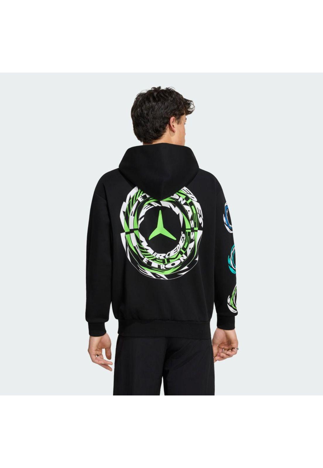 Polerón adidas CON CAPUCHA LIGHTS ON MERCEDES AMG PETRONAS-3