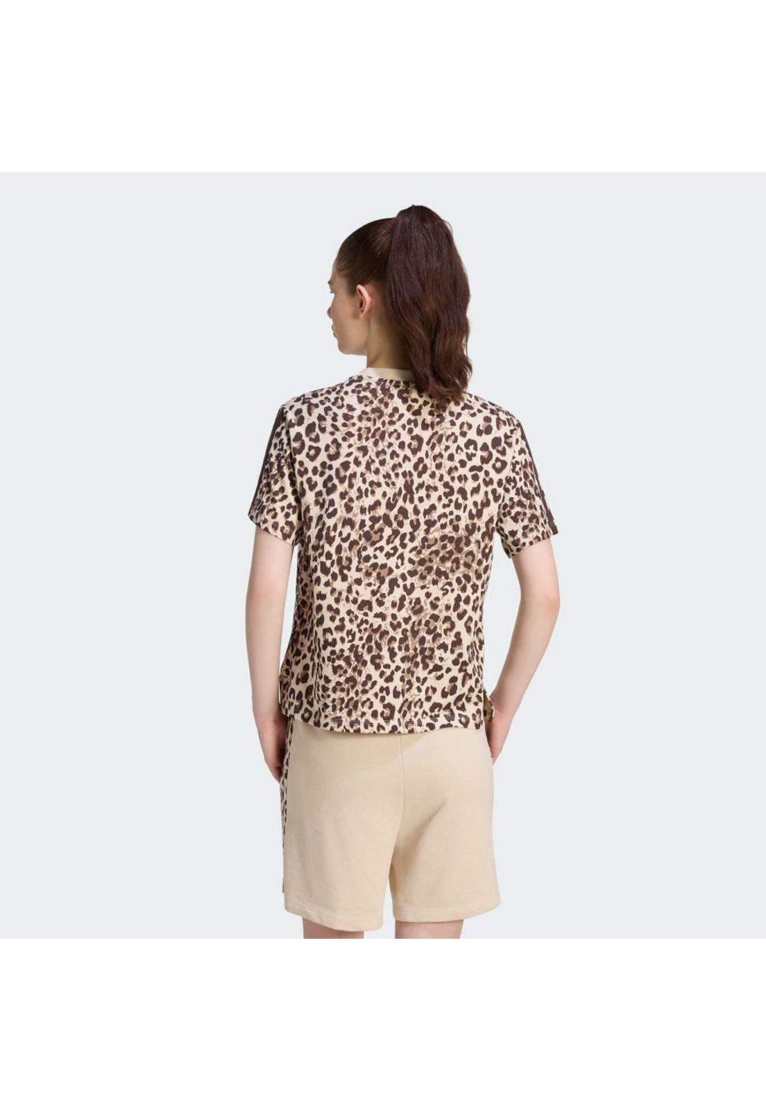 Polera adidas Mujer Seasonal Essentials Animal Print-2