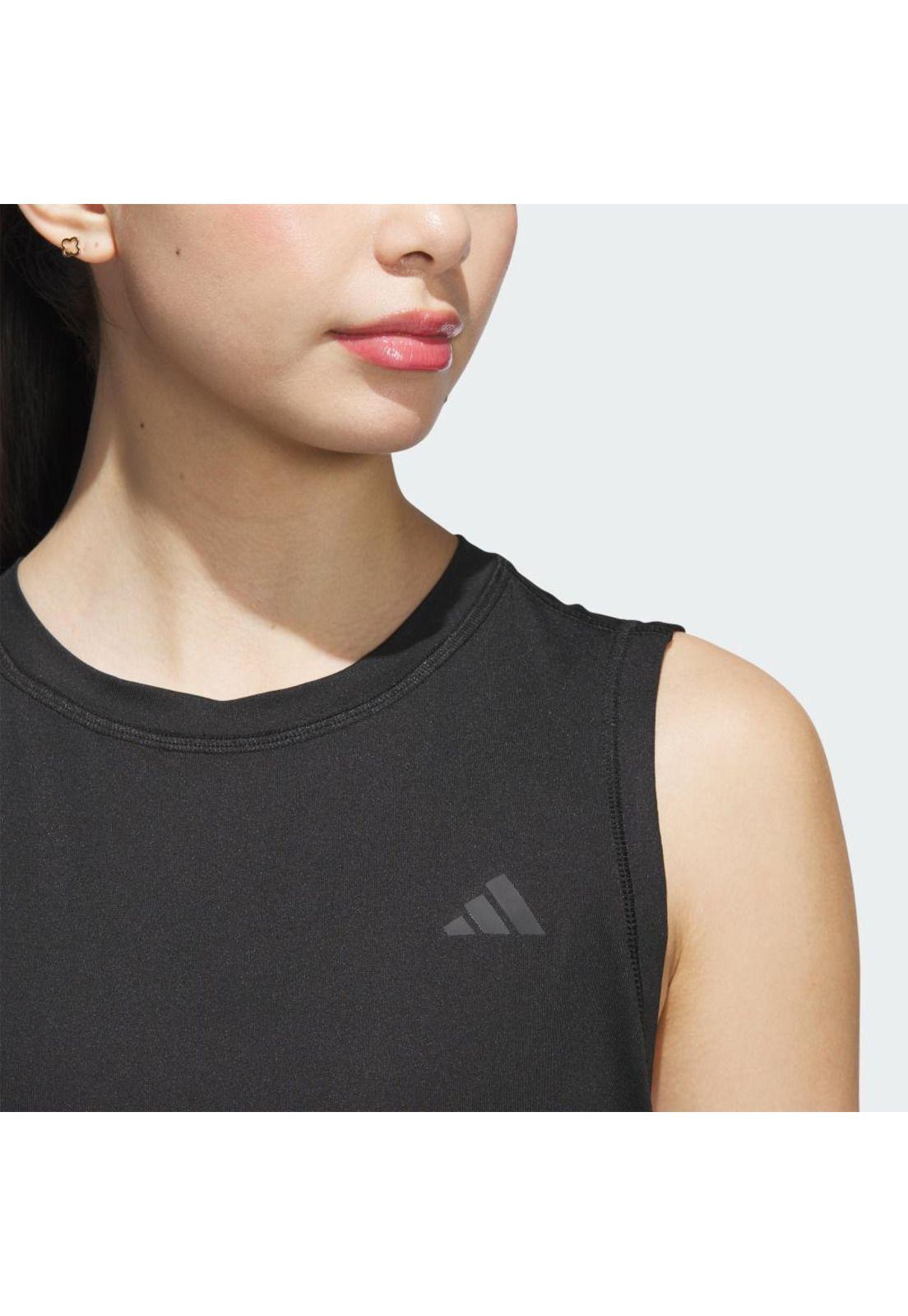 Polera adidas Camiseta sin Mangas Designed for Train Workout-4