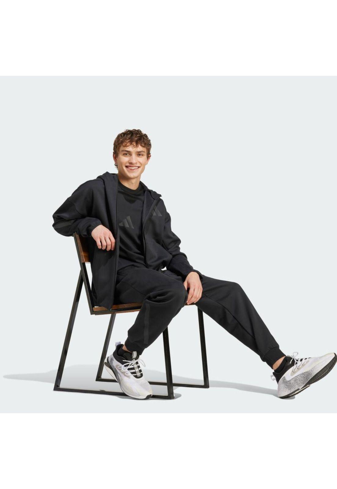 Polerón adidas Hombre Chaqueta Deportiva con Capucha Z.N.E.-3