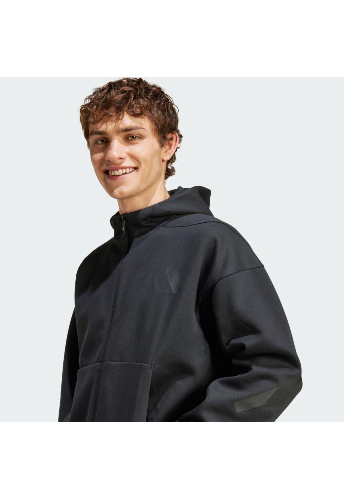 Polerón adidas Hombre Chaqueta Deportiva con Capucha Z.N.E.-5