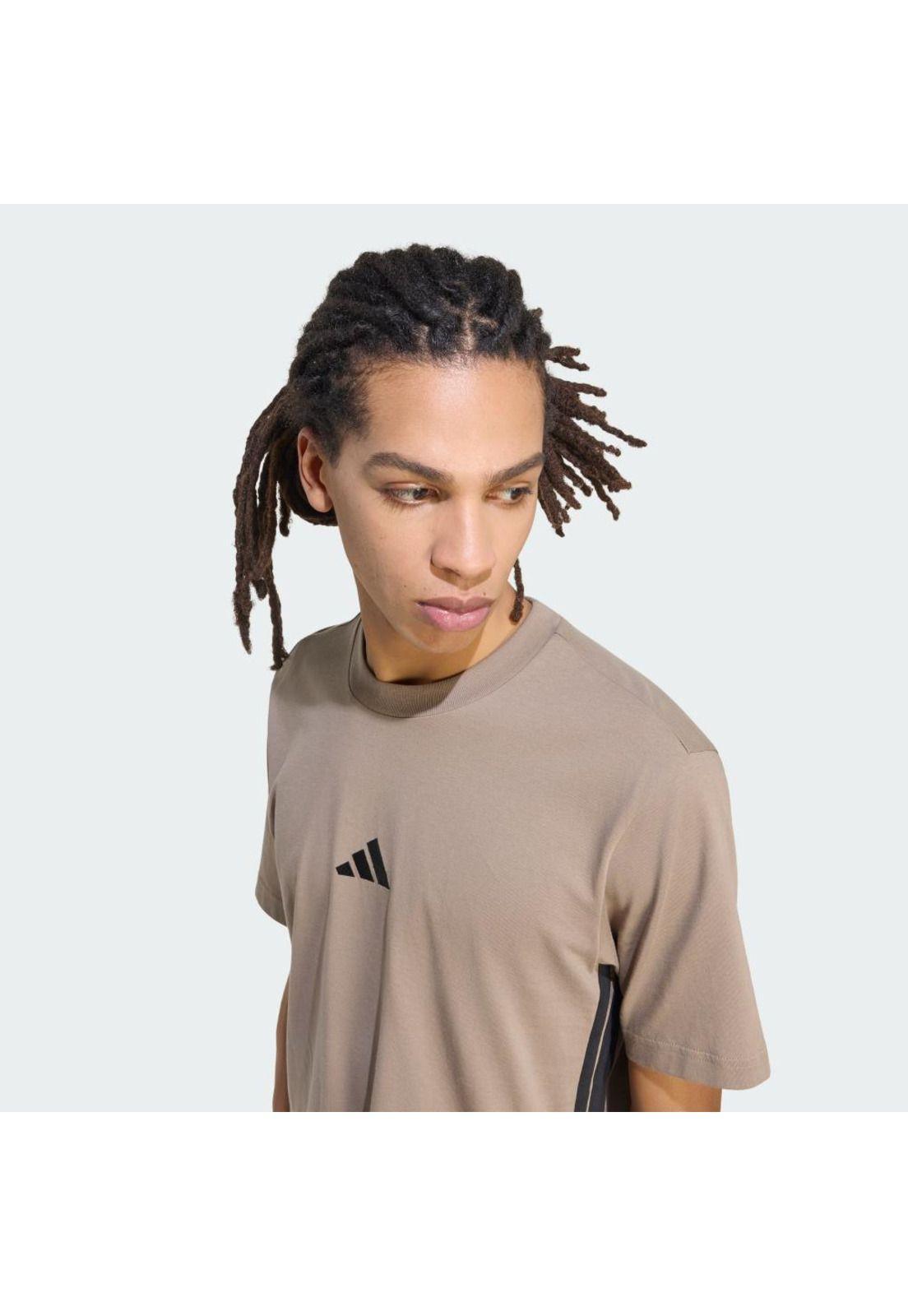 Polera adidas Hombre Essentials 3 Tiras Tejido Jersey-4