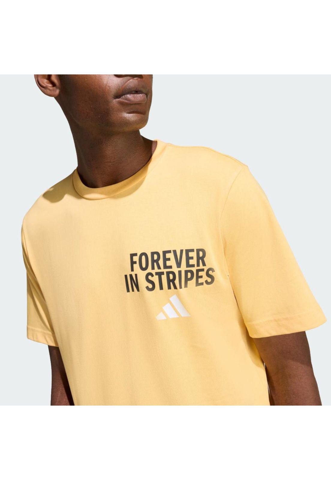 Polera adidas Hombre GRAPHIC FOREVER IN STRIPES-4