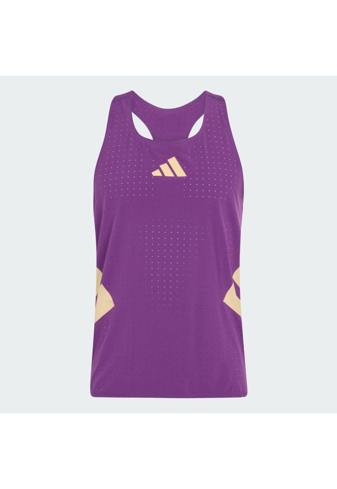 Polera adidas Hombre sin Mangas Adizero Road to Records-1