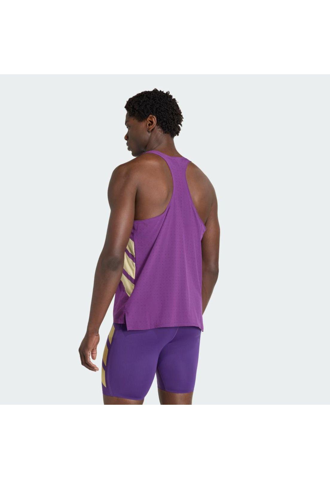 Polera adidas Hombre sin Mangas Adizero Road to Records-2
