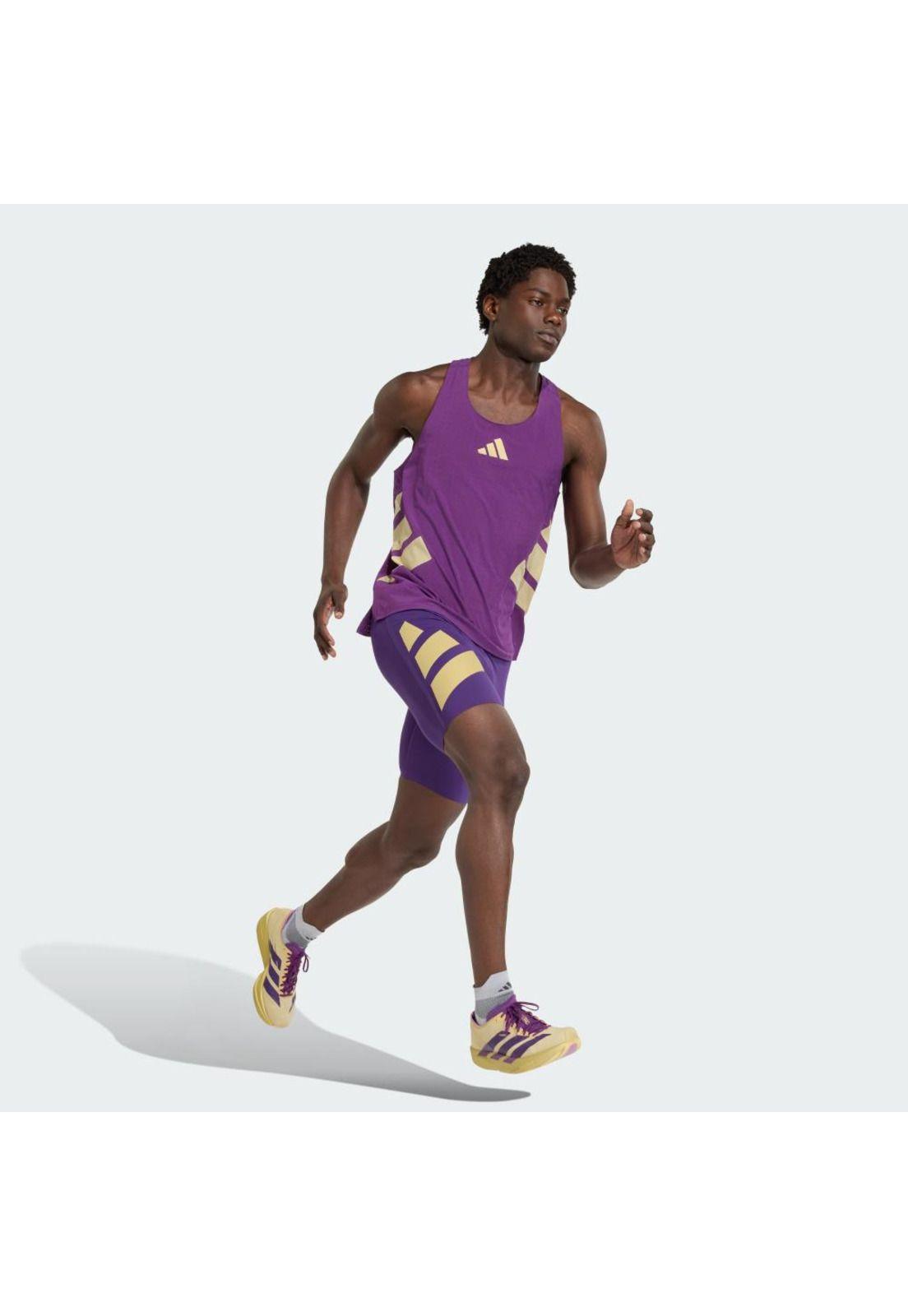 Polera adidas Hombre sin Mangas Adizero Road to Records-3