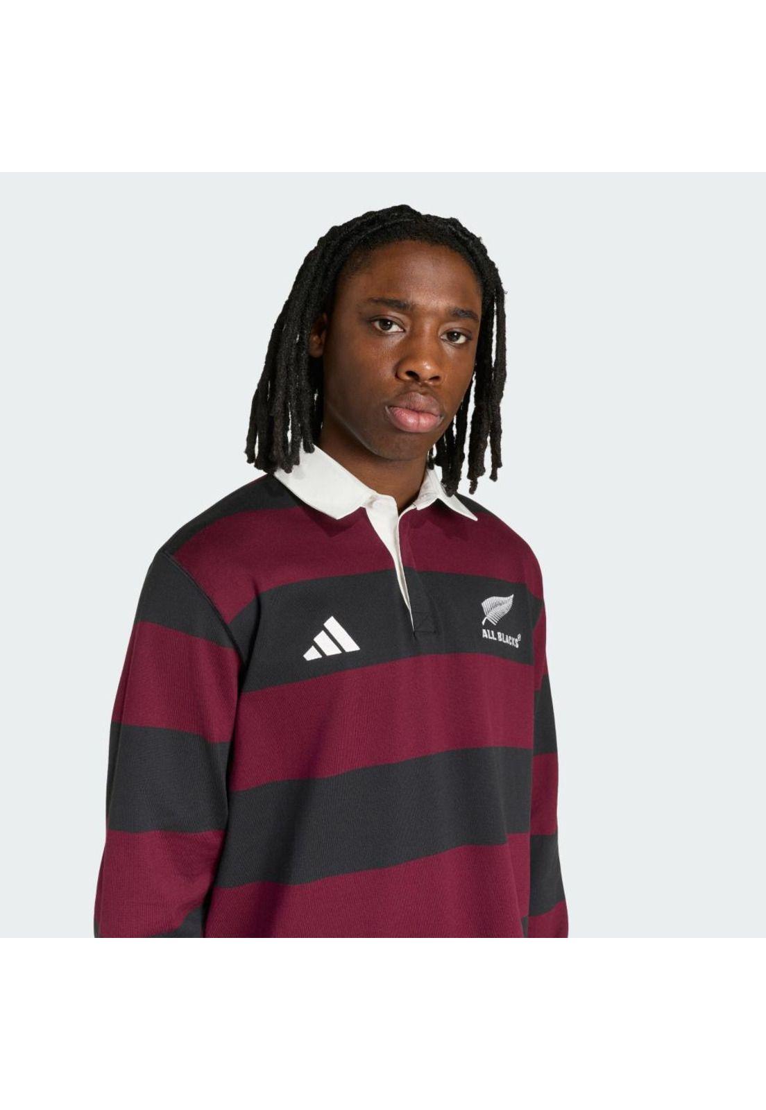 Polera adidas Hombre con Cuello All Blacks Heritage-4