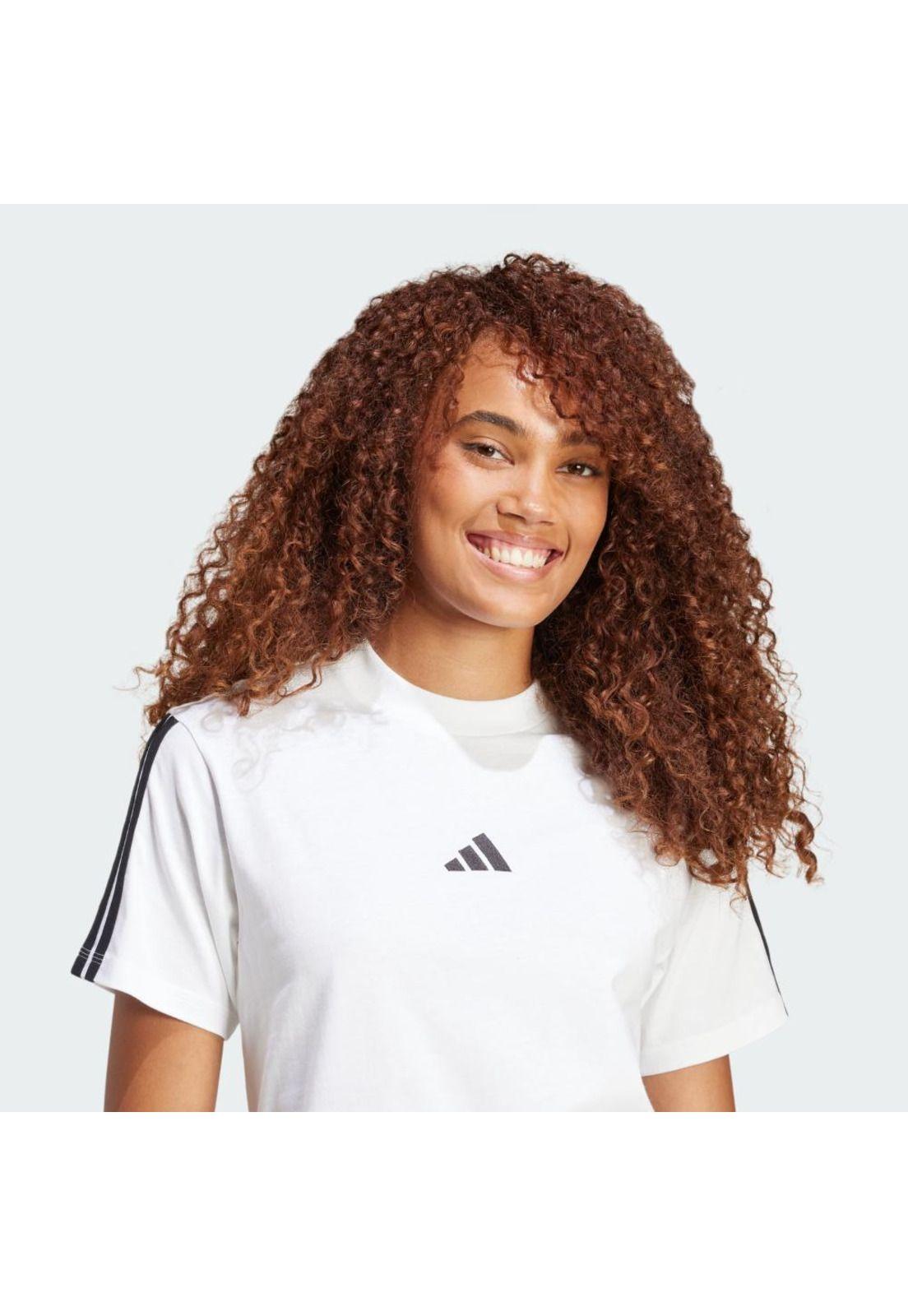 Polera adidas Mujer Essentials 3 Tiras Algodón-4