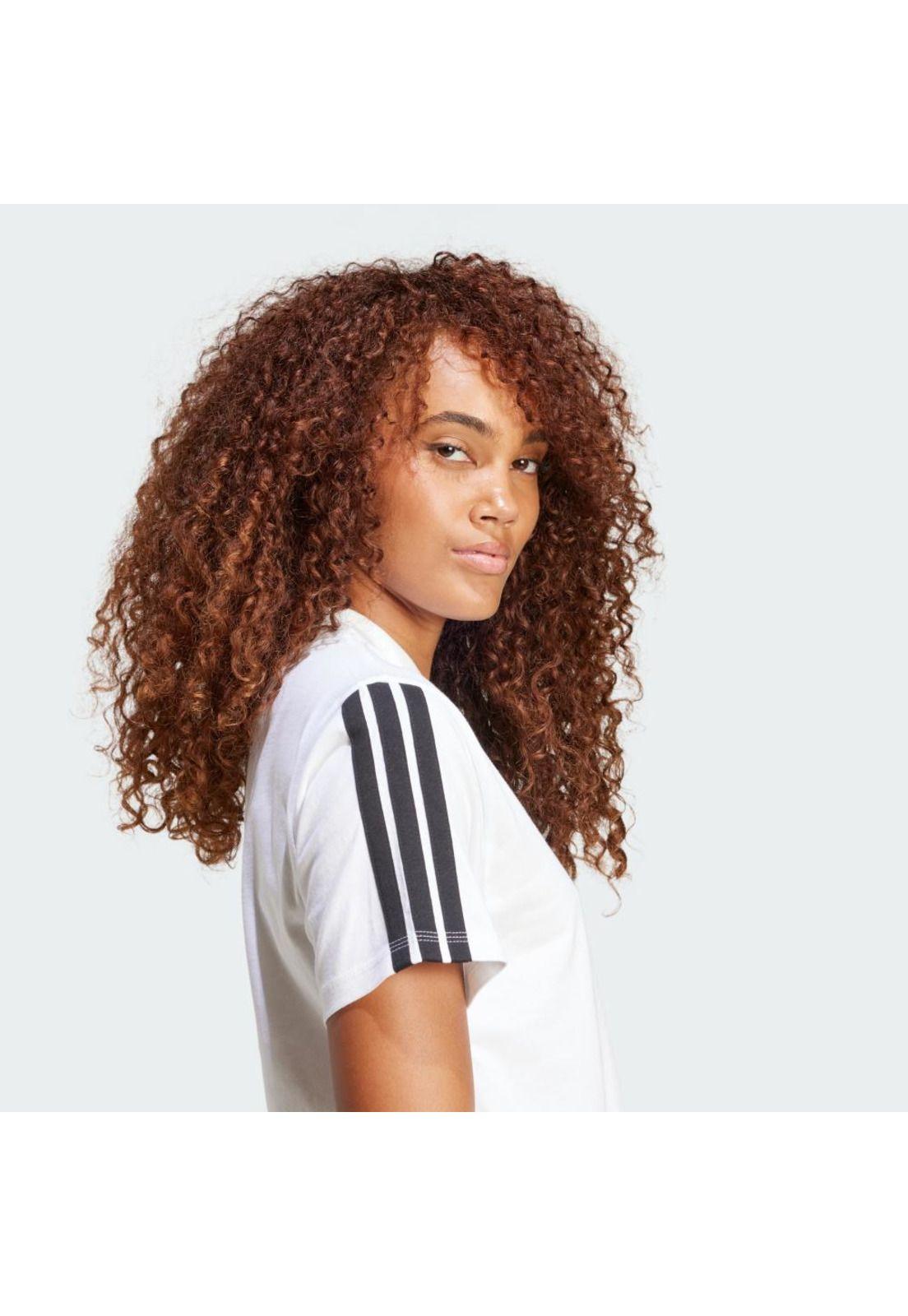 Polera adidas Mujer Essentials 3 Tiras Algodón-5