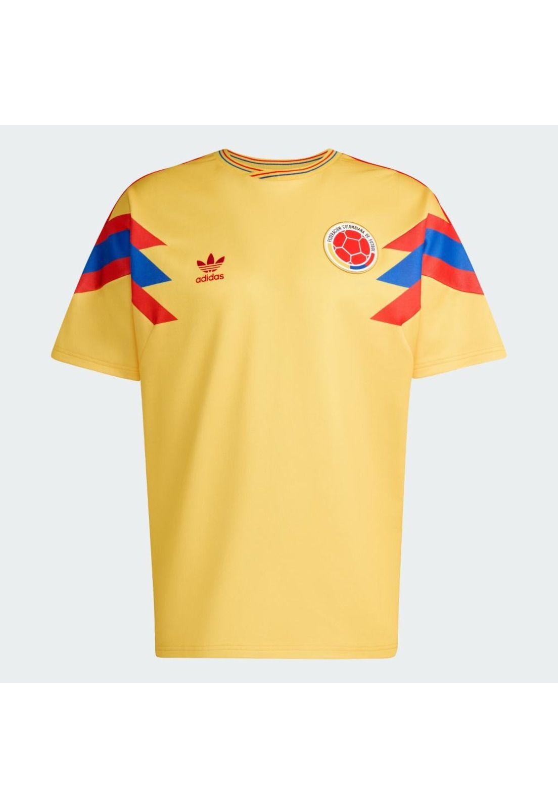 Camiseta de equipo adidas Visitante Selección Colombia 1990-1