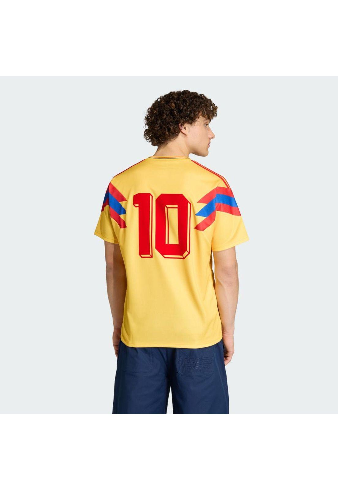 Camiseta de equipo adidas Visitante Selección Colombia 1990-2