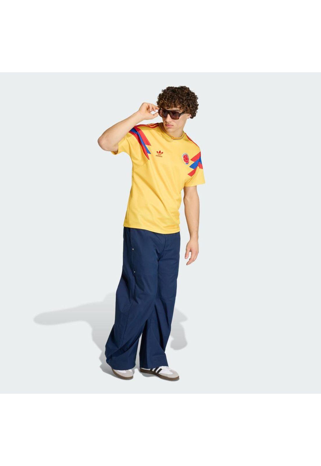 Camiseta de equipo adidas Visitante Selección Colombia 1990-3