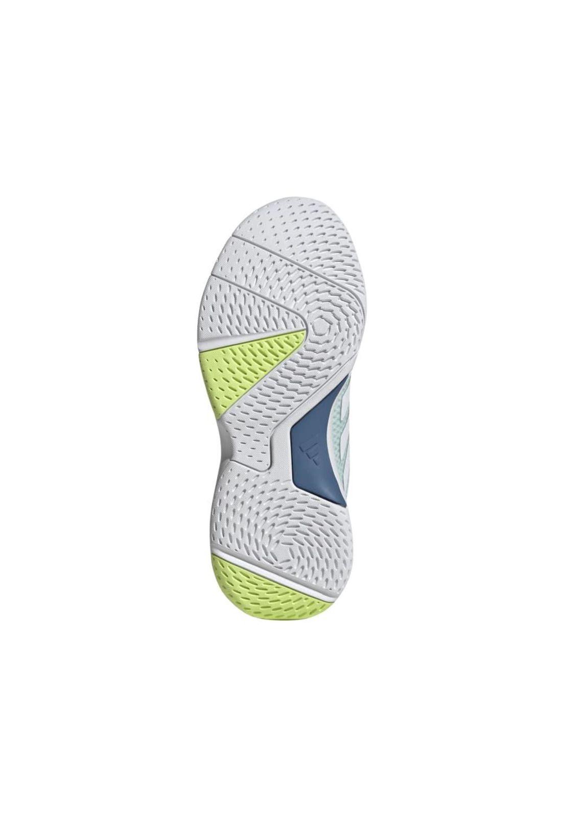 Zapatillas adidas Mujer Ligra 8 Indoor Turquesa-3