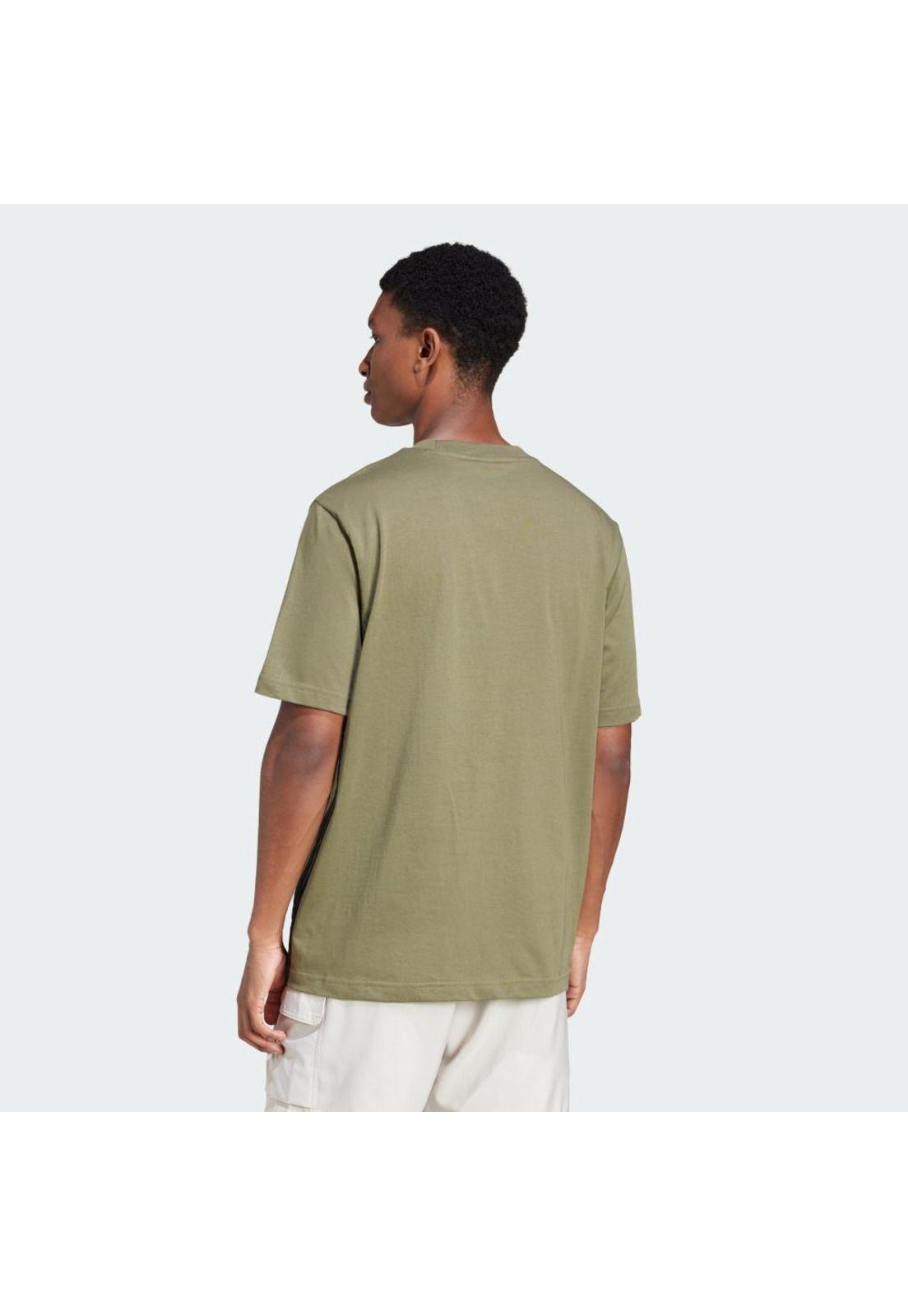 Polera adidas Hombre Essentials 3 Tiras Tejido Jersey-2